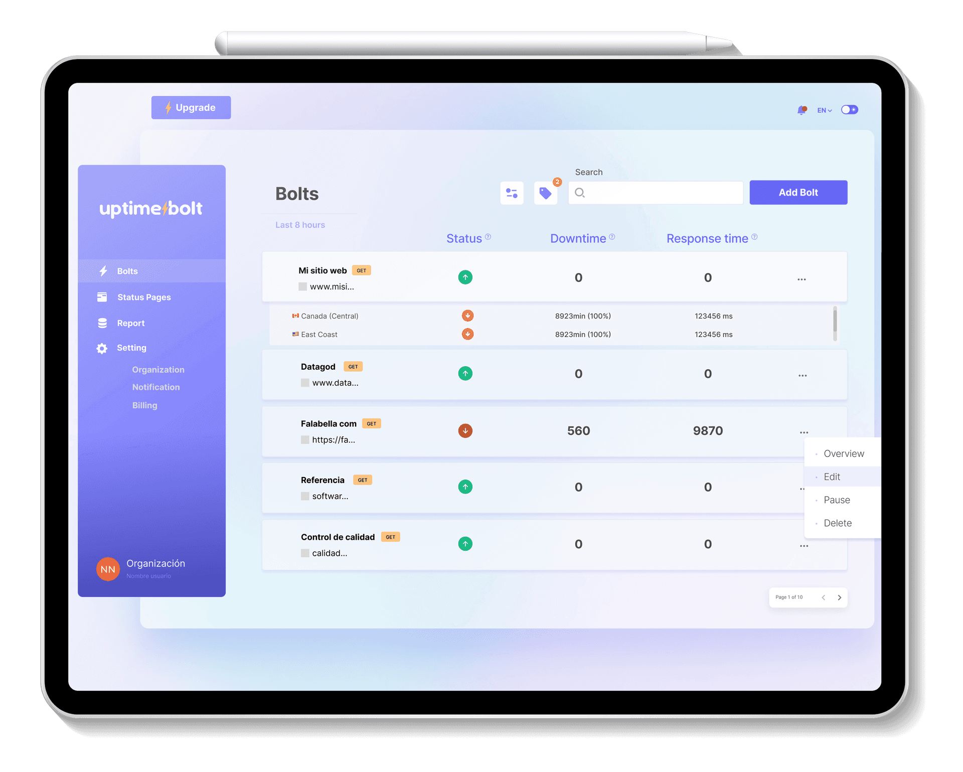 Dashboard